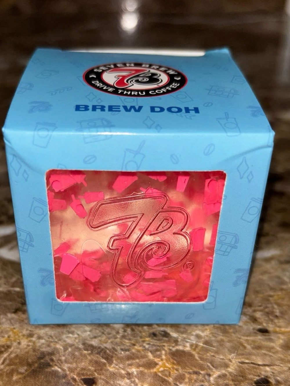 7 Brew Squishy Coffee cube